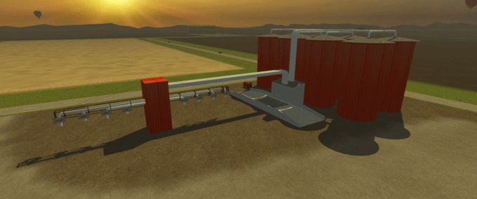 Gebäude mit Funktion Siloanlage Landwirtschafts Simulator mod