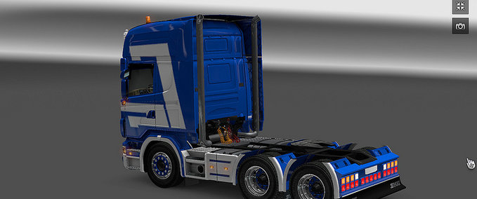 AI Tuned chasis for 50kedas Scania Update Eurotruck Simulator mod
