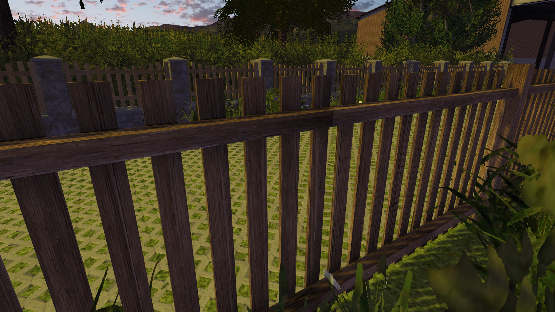 Wooden fence Pack - Thumbnail 1