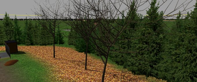 Texturen Terrain Herbstlaub Landwirtschafts Simulator mod