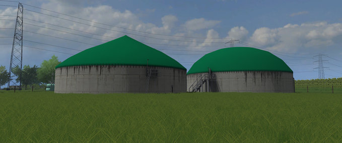 Objekte Fermenter für Biogasanlage Landwirtschafts Simulator mod
