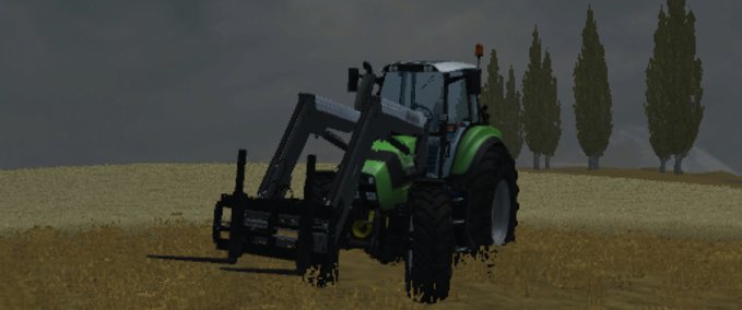 Deutz Fahr Deutz TTV 430 mit frontloader Landwirtschafts Simulator mod