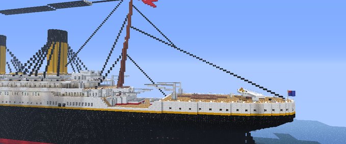 Maps Titanic  Minecraft mod