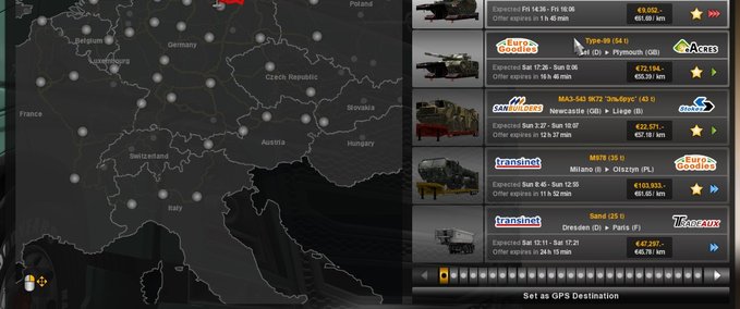 Trailer Military Cargo Pack Eurotruck Simulator mod