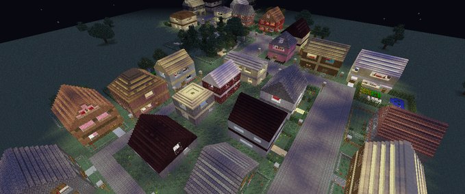 Maps Kleines Dorf Minecraft mod