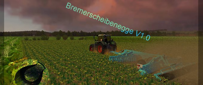 Grubber & Eggen Bremer scheibenegge Landwirtschafts Simulator mod