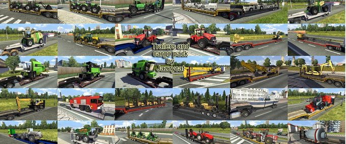 Trailer Trailers and Cargo Pack Eurotruck Simulator mod