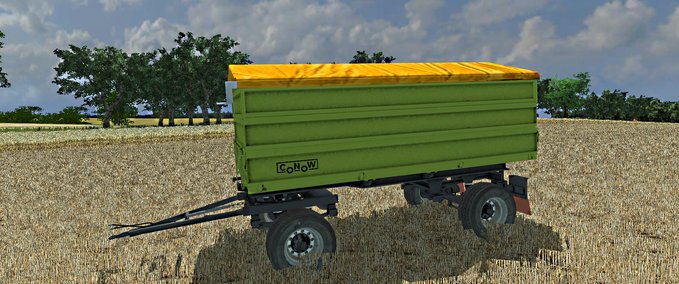 Drehschemel Conow Hw80 mit 3ter Bordwand Landwirtschafts Simulator mod