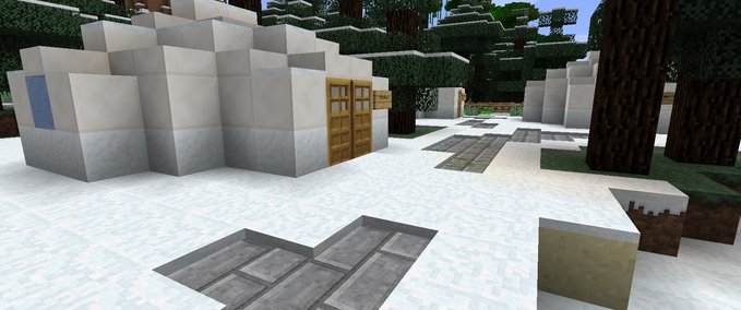 Maps Schnee Map Minecraft mod