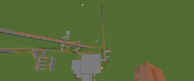 Maps Bahnhof vollautomatisch Minecraft mod
