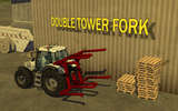 Double bale tower fork Mod Thumbnail