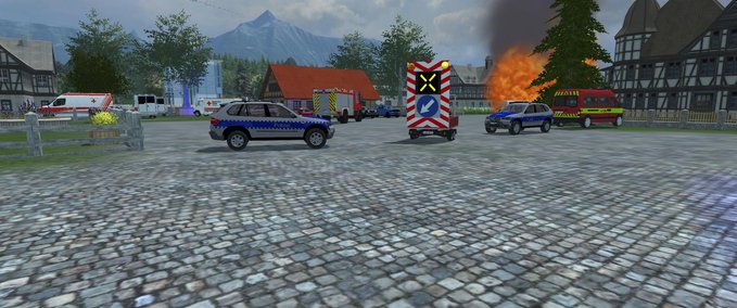 Feuerwehr BMW X5 Landwirtschafts Simulator mod