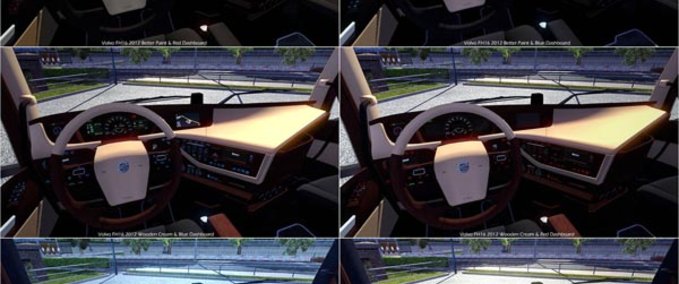 Interieurs New Interior  Eurotruck Simulator mod