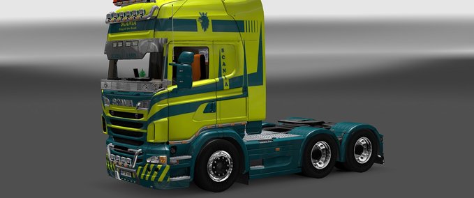 Skins Scania Paint Eurotruck Simulator mod