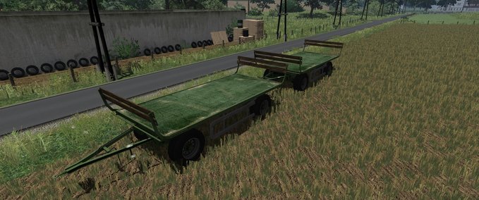 Ballentransport No Name Ballenwagen  Landwirtschafts Simulator mod