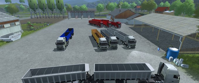 Auflieger Shipping Line of grain  Landwirtschafts Simulator mod