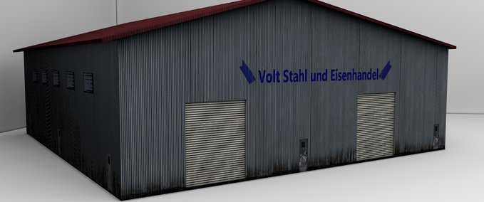 Gebäude Volt Stahl und Eisenhandel Landwirtschafts Simulator mod