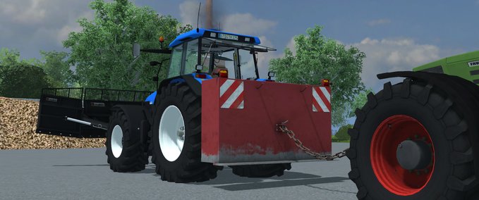 Gewichte 3 Tonnen Heckgewicht Landwirtschafts Simulator mod