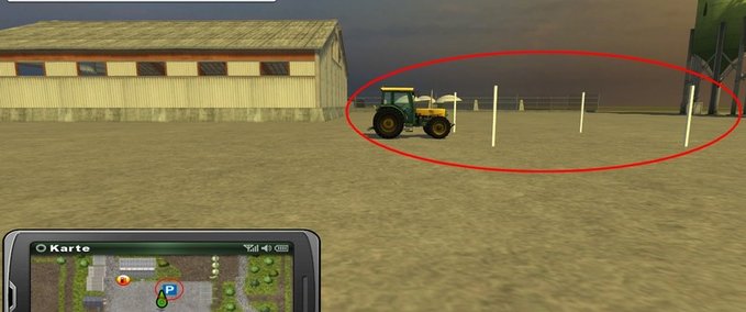Scripte Parking Trigger Landwirtschafts Simulator mod