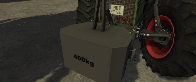 Gewichte Gewicht 400kg Landwirtschafts Simulator mod
