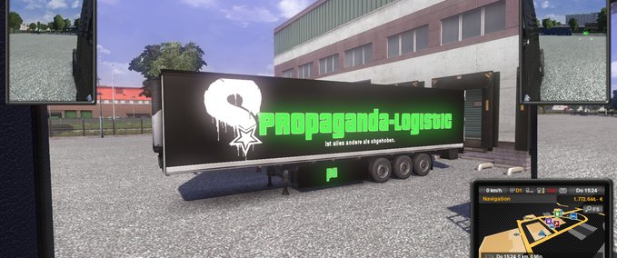 Skins Propaganda Logistic Eurotruck Simulator mod