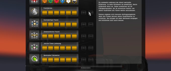 Other More experience points Eurotruck Simulator mod