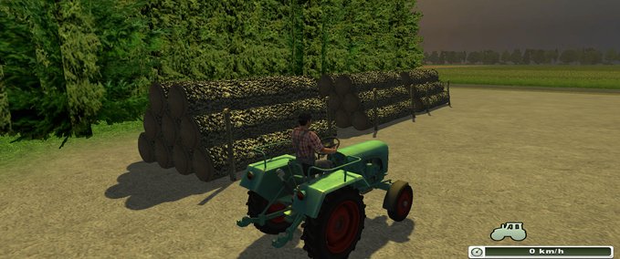 Objekte Baumstammstapel Landwirtschafts Simulator mod