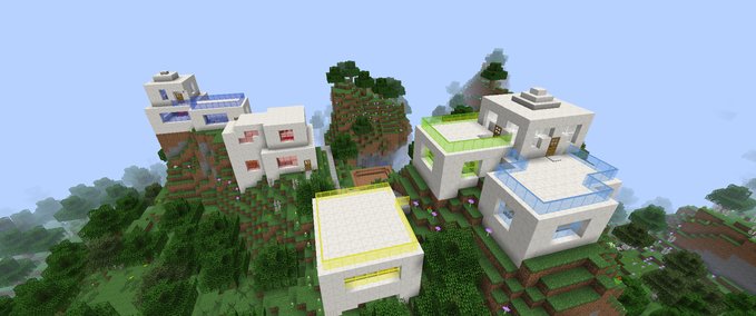 Maps Moderne Häuser Minecraft mod