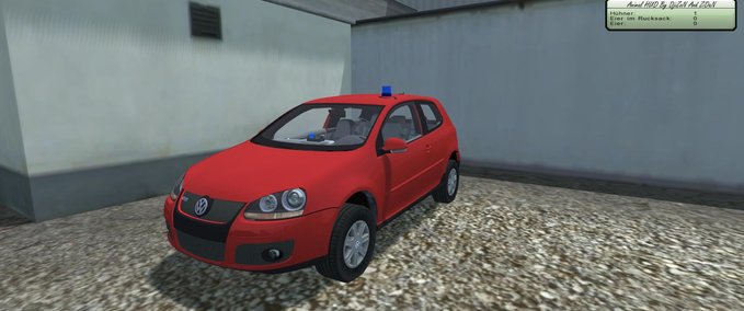 Feuerwehr VW Golf GTI KDOW Landwirtschafts Simulator mod