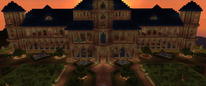 Maps  Schloss BlueCastle Minecraft mod