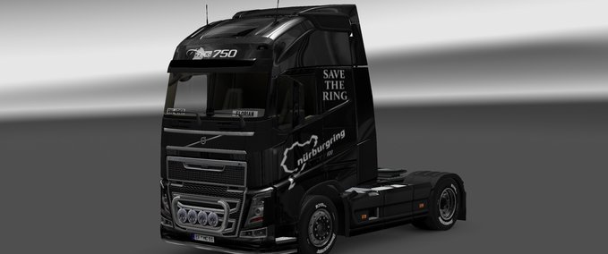 Skins Save the Ring Volvo FH16 2012 Eurotruck Simulator mod
