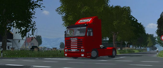Scania Scania 143m 420 V8 Landwirtschafts Simulator mod