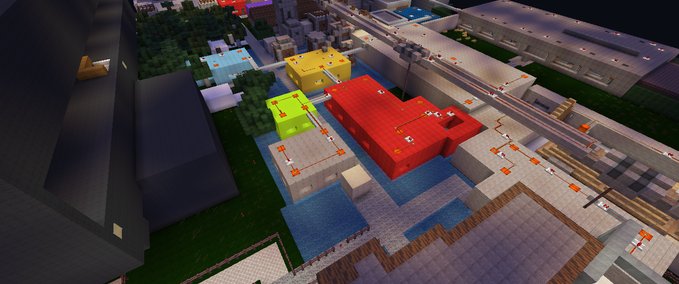Maps Stadt Minecraft mod