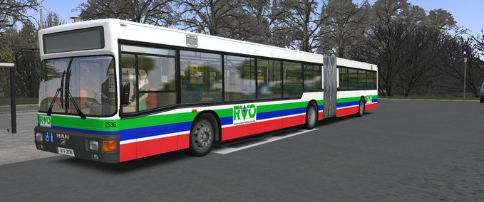 Bus Skins RVO für MAN GN272 OMSI 2 mod