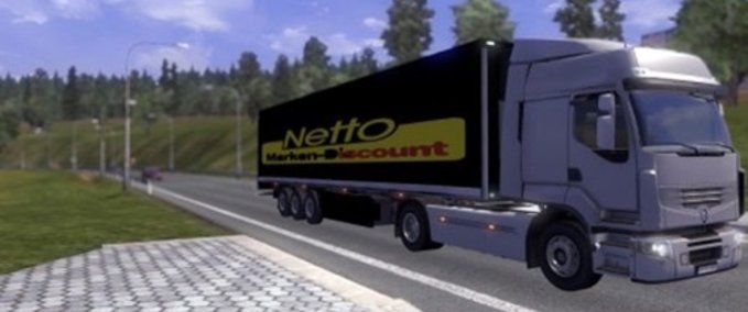 Skins Netto Transport Trailer Eurotruck Simulator mod