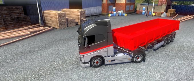 Trailer Dump trailer Eurotruck Simulator mod