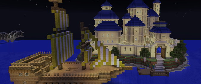 Maps 12 Awesome Builds Minecraft mod