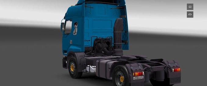 Renault Renault Premium I 1997 With Interior Eurotruck Simulator mod