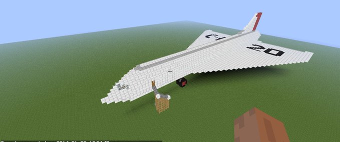 Maps verkehrsflugzeug Minecraft mod