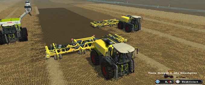 Saattechnik Bednar Airtec seeder für Xerion Landwirtschafts Simulator mod