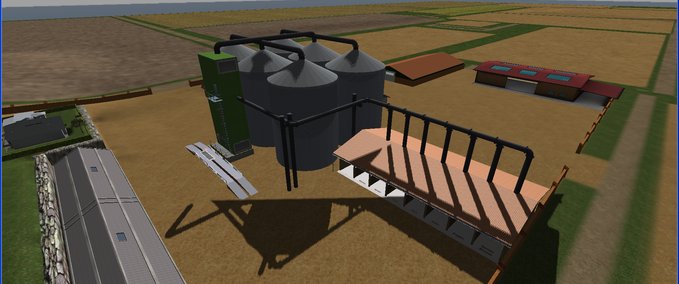 Gebäude mit Funktion Hofsiloanlage Landwirtschafts Simulator mod