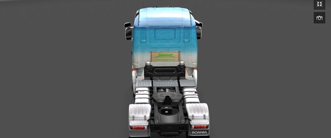 Scania Frau am Meer Eurotruck Simulator mod