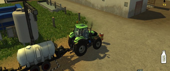 Sonstige Anhänger Milchtrailer Landwirtschafts Simulator mod