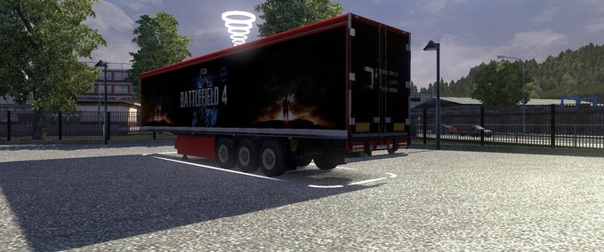 Skins BF4 Trailer Eurotruck Simulator mod