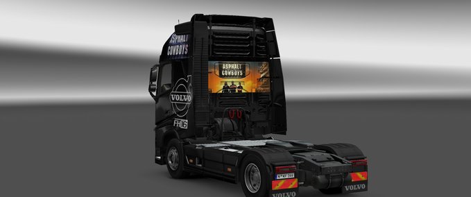 Skins Volvo Asphalt Cowboys Eurotruck Simulator mod