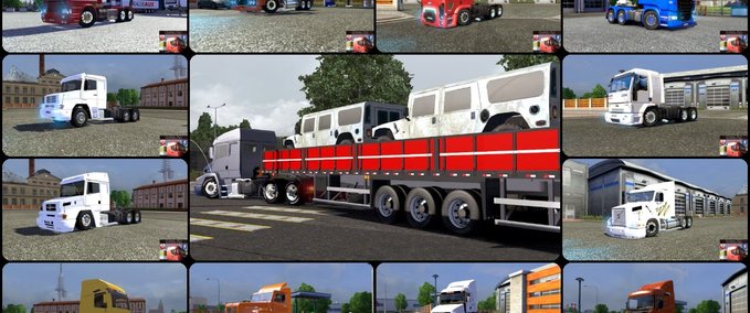 Trucks Brasil Truck Pack Eurotruck Simulator mod