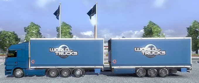 Mercedes Mercedes Benz Actros BDF Tandem Eurotruck Simulator mod