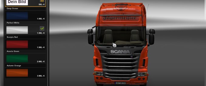 Scania Jägermeister Eurotruck Simulator mod