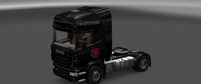 Skins The Offspring Scania  Eurotruck Simulator mod
