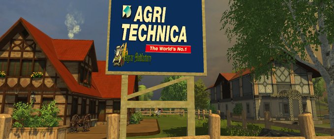 Platzierbare Objekte Platzierbares Werbeschild Landwirtschafts Simulator mod
